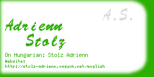adrienn stolz business card